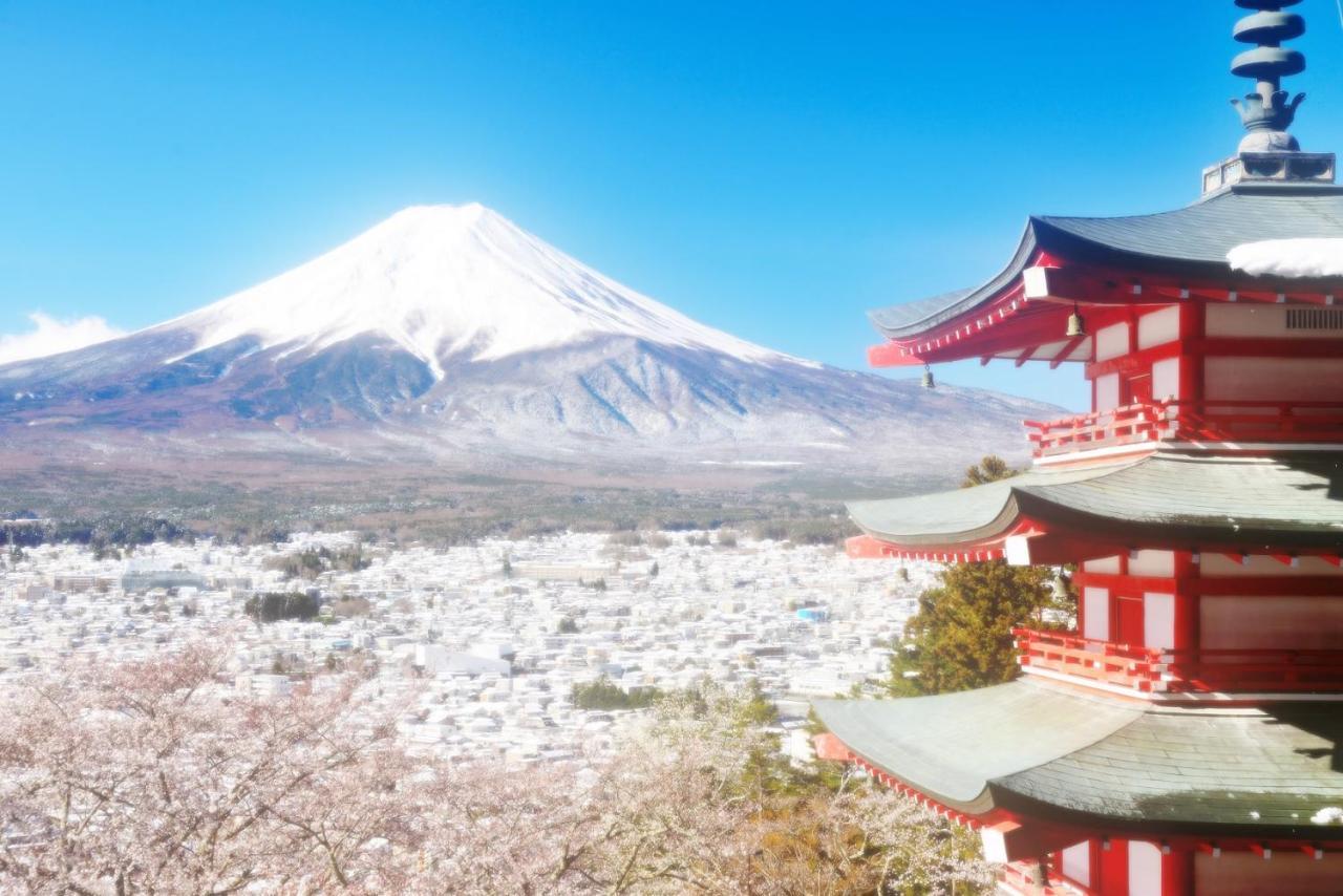 Вилла Erable Mt.Fuji "Zen" Фудзикавагутико Экстерьер фото